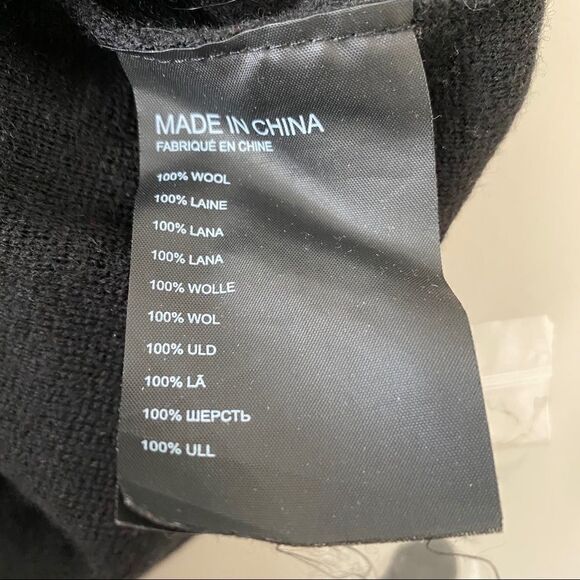 Nwot-Club Monaco Wool High Rise Slit Skirt - Picture 3 of 8